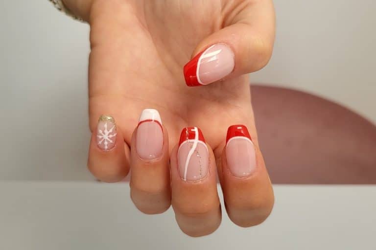 uñas de gel con art nails